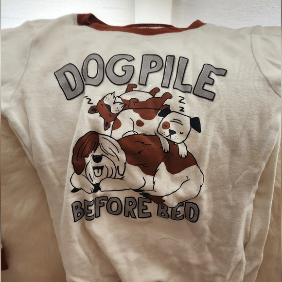 Carter's Dogpile Before Bed Pajamas Size 5t - Picture 3 of 4